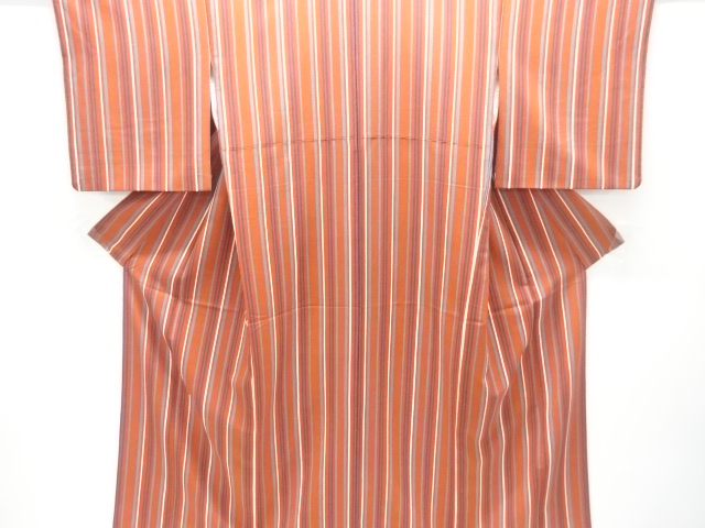 縞模様小紋着物